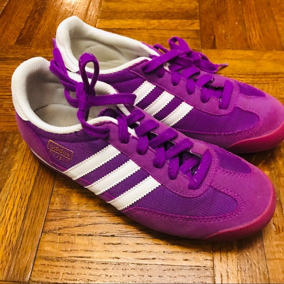 adidas dragon purple